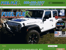 Tablet Screenshot of fuelflexinternational.com